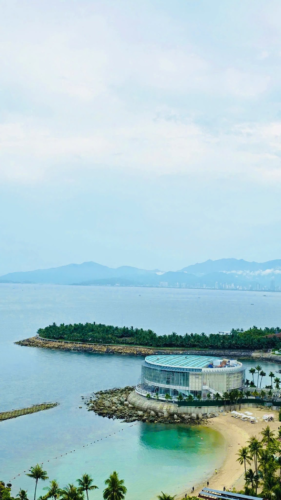 Cảnh biển ven đảo