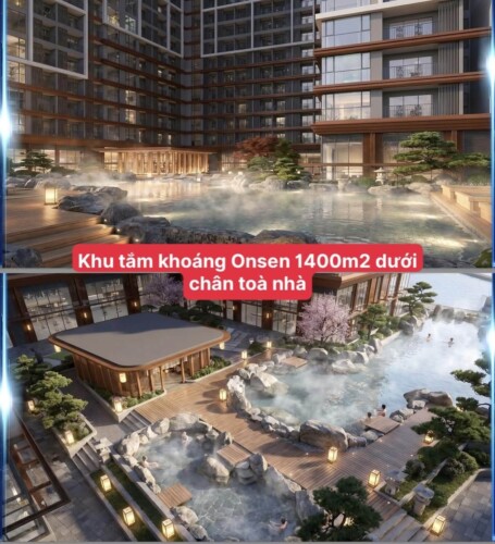 Khu tắm khoáng Onsen