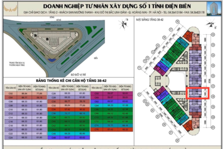 Mặt bằng căn hộ