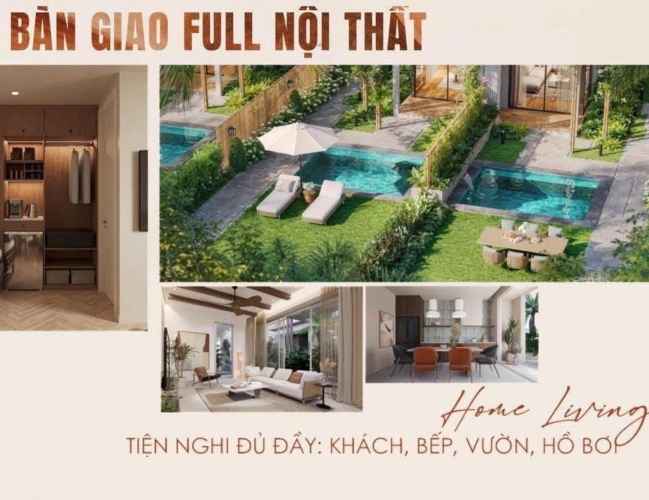 Nội thất và hồ bơi