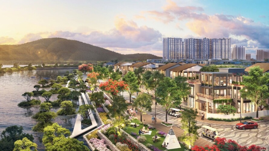 Phối cảnh khu đô thị