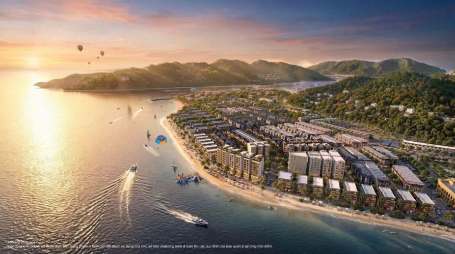 Phối cảnh khu nghỉ dưỡng