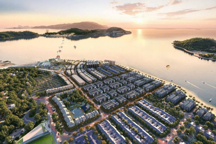 Toàn cảnh khu đô thị ven biển
